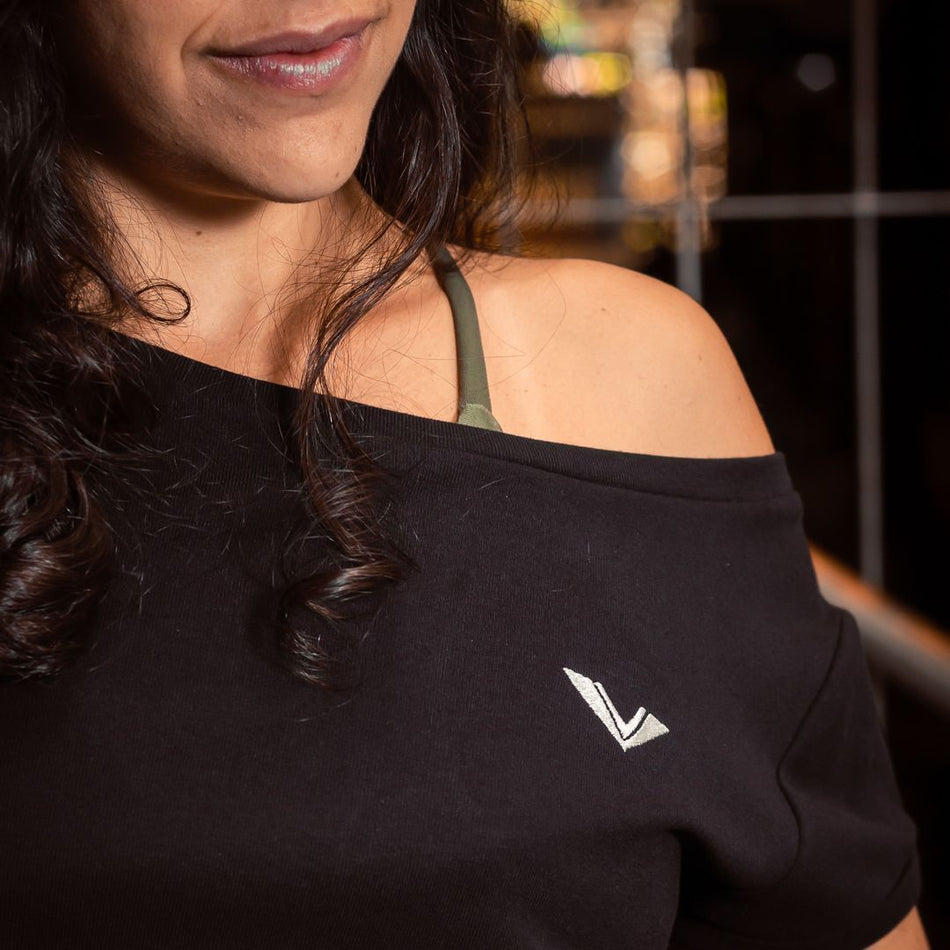 CAMISETA CANOA CEVIRA PRETA