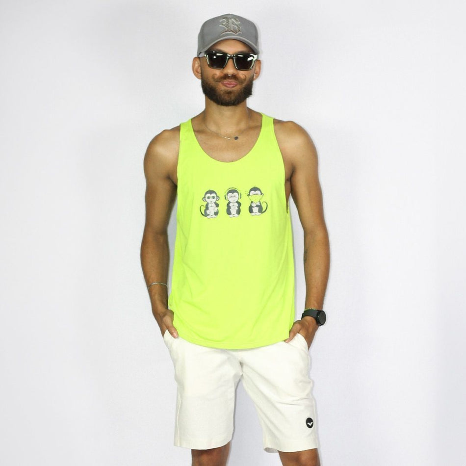 REGATA MACAQUINHOS VERDE NEON